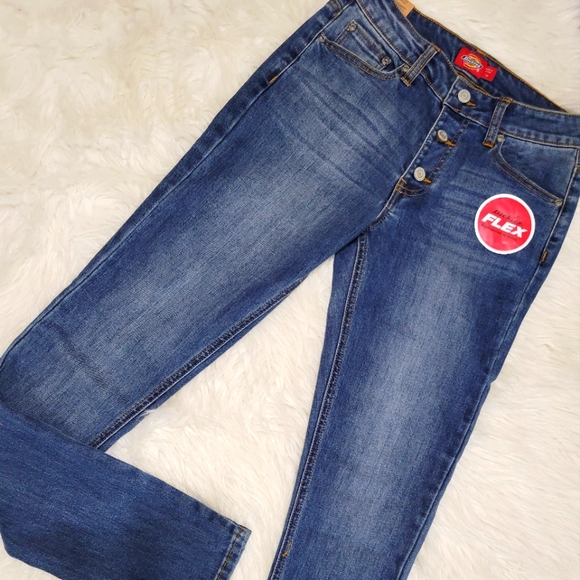 NWT!! DICKIES Girls Skinny Jeans - Picture 1 of 4